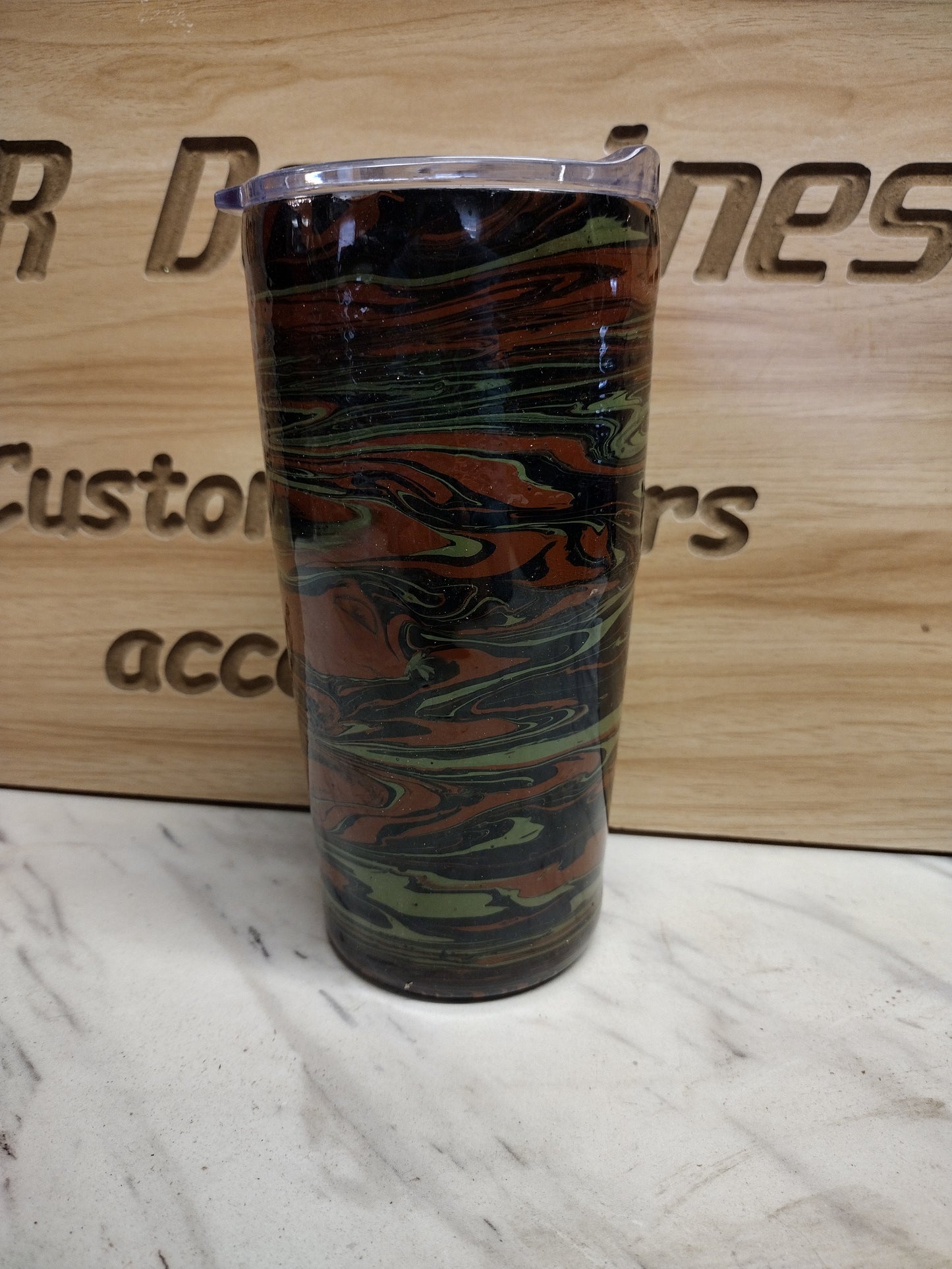 Camo 20 oz Tumbler
