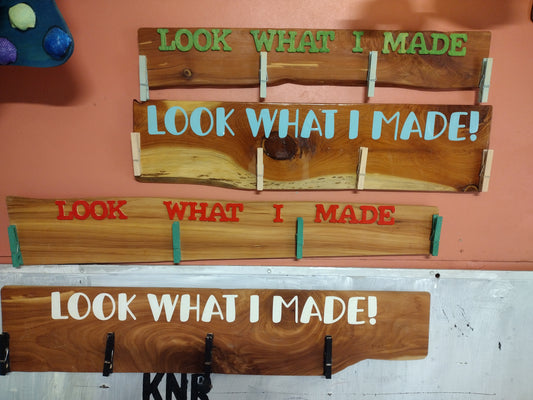 Look What I Made Art Display