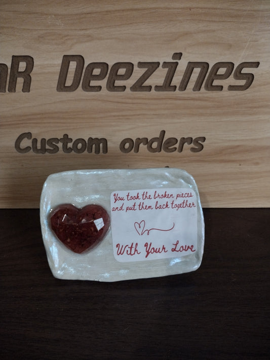 With Your Love Valentine's Day Plaque