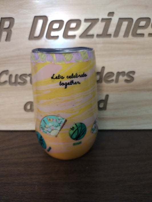 Asia in Spring 16 oz Tumbler