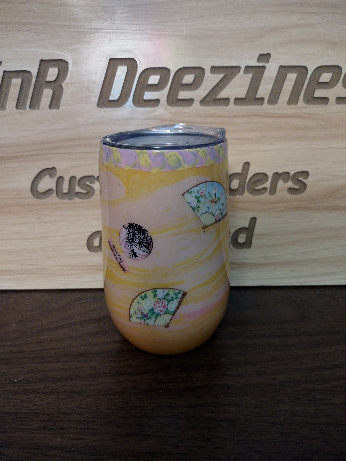 Asia in Spring 16 oz Tumbler