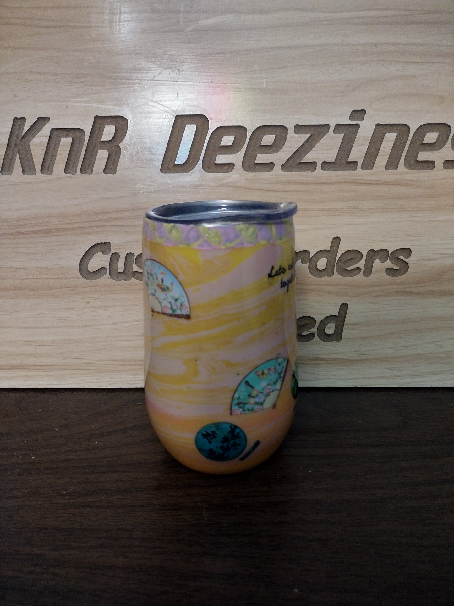 Asia in Spring 16 oz Tumbler