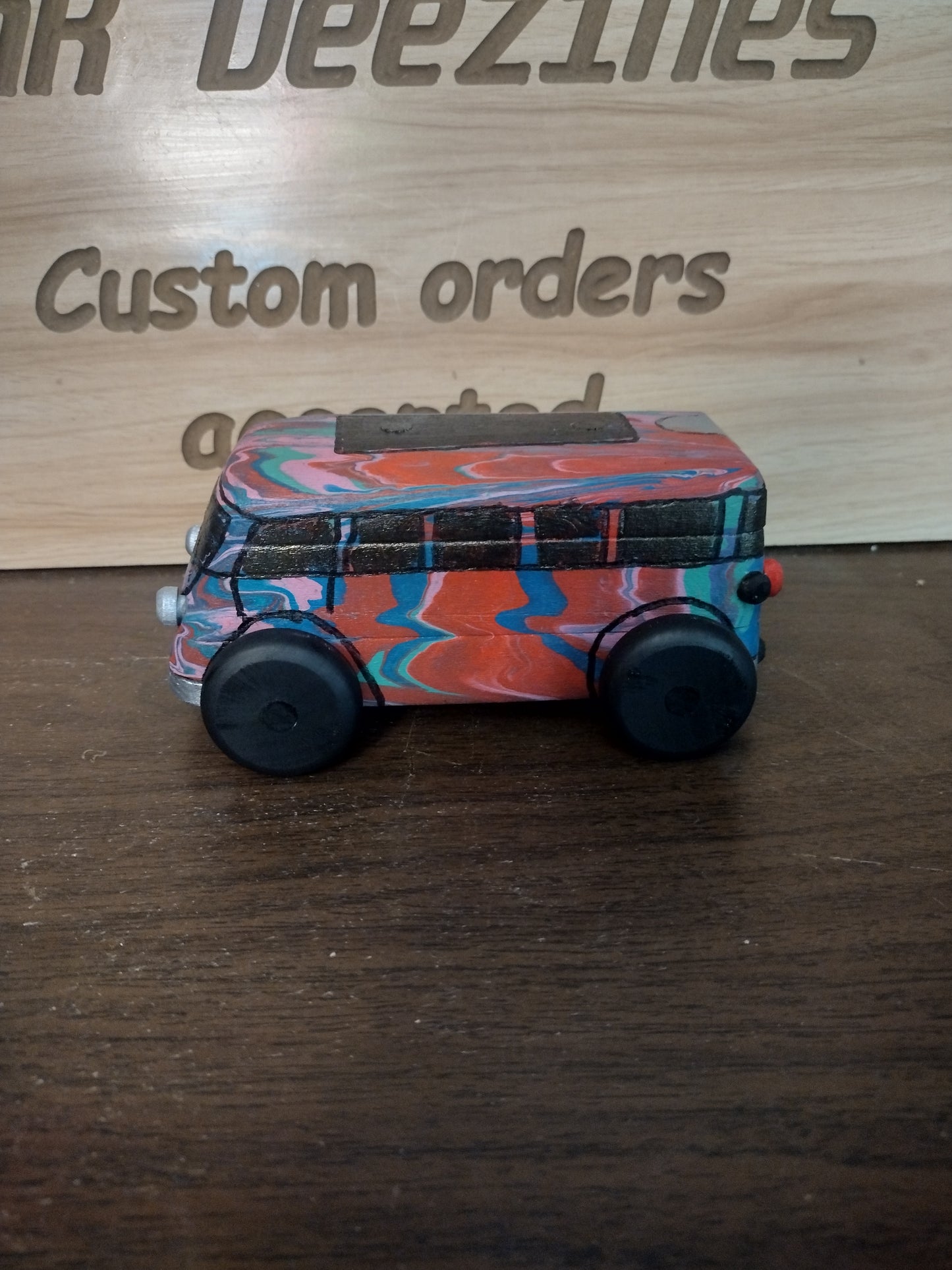 Tie Dye Cars
