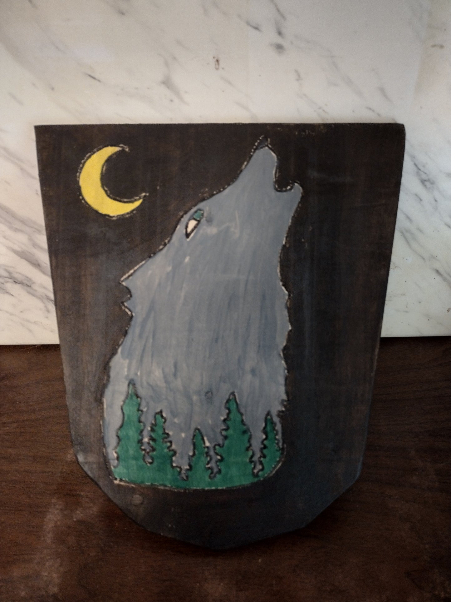 Wooden shields
