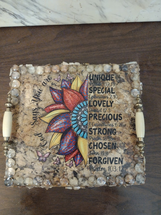 God Says Serving Tray