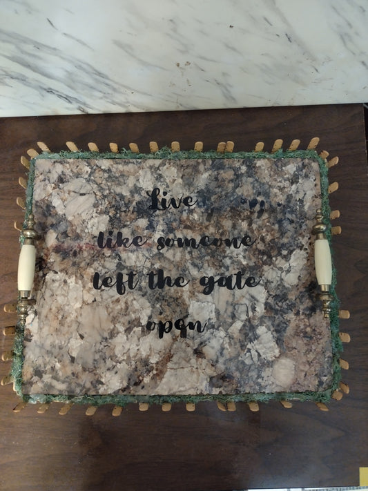 Live Like Serving Tray