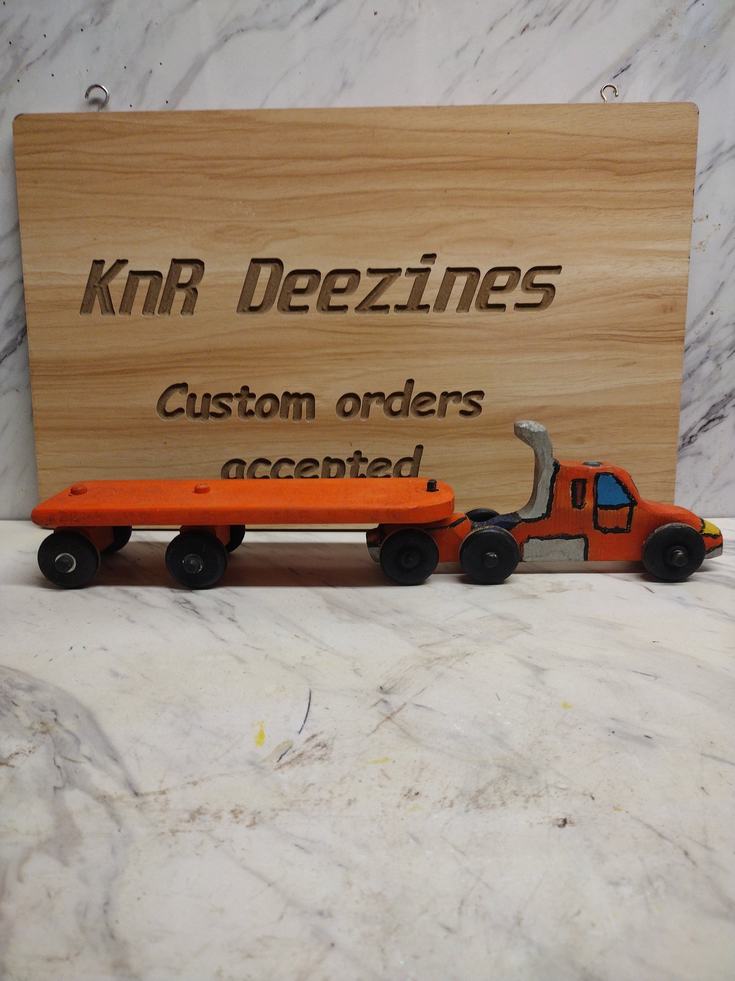 Wooden Tractor Trailer