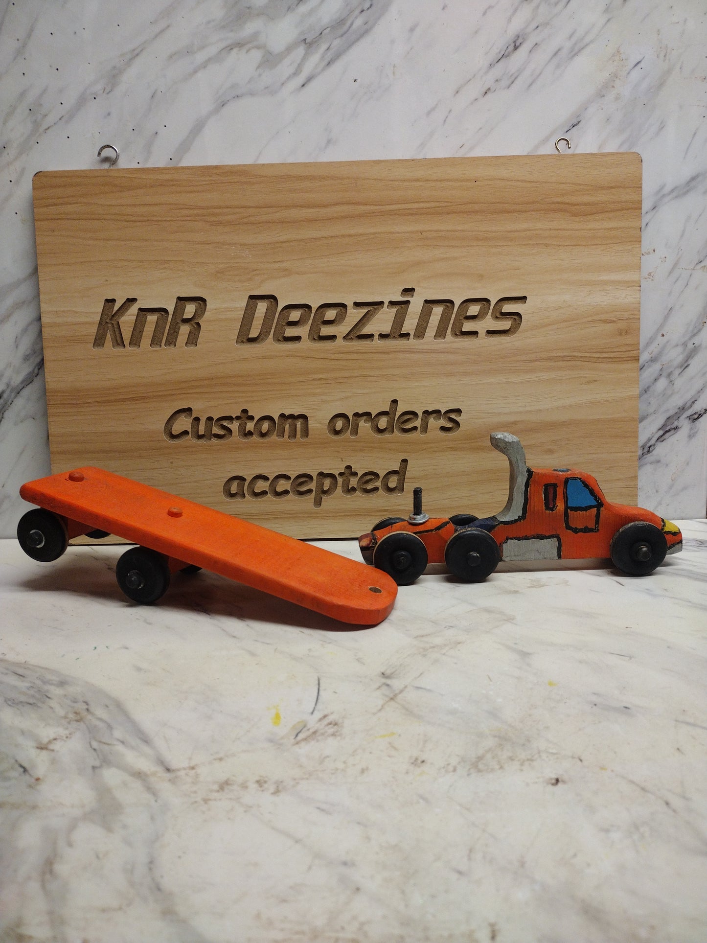 Wooden Tractor Trailer