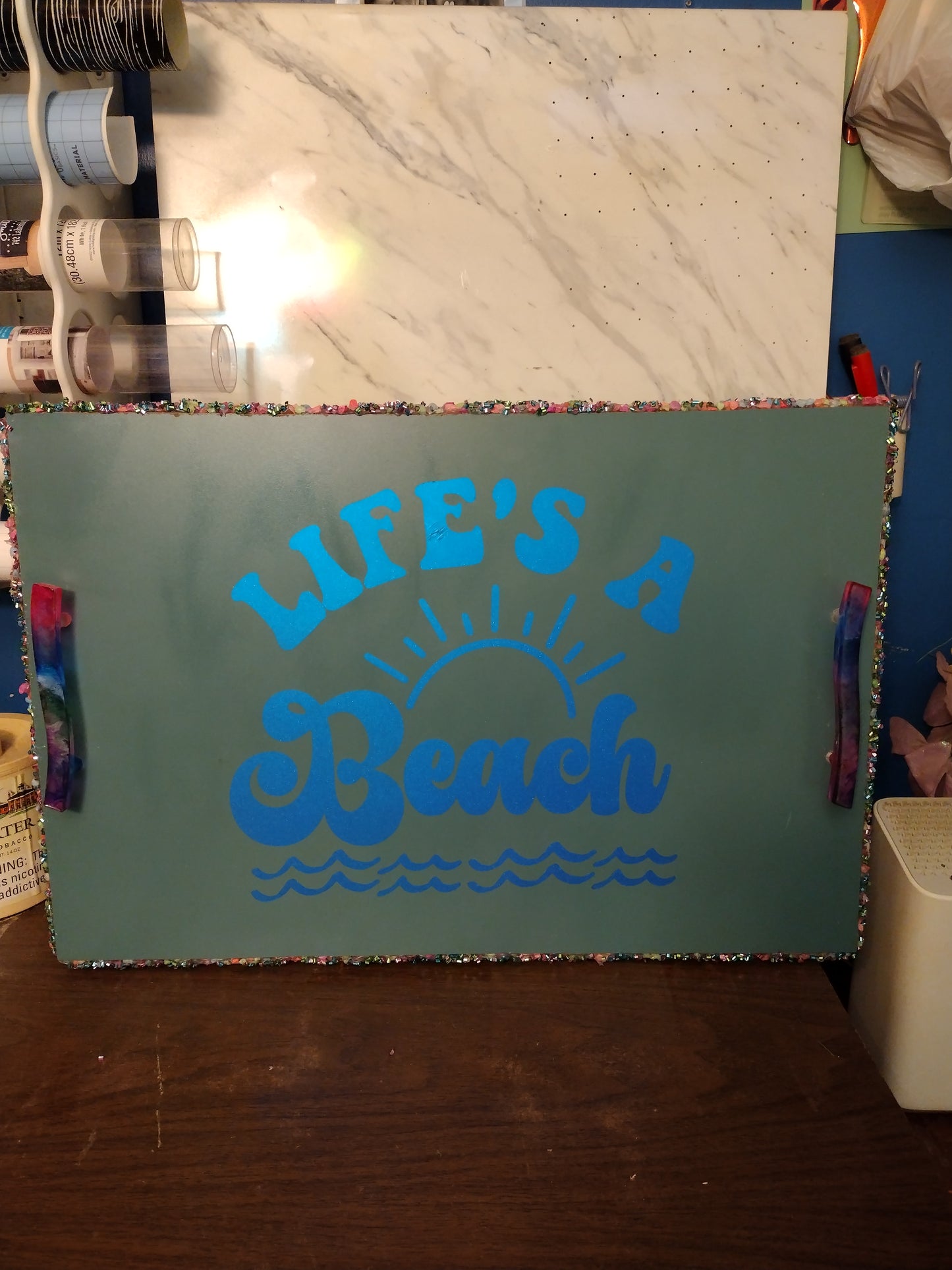 Life's A Beach Serving Tray