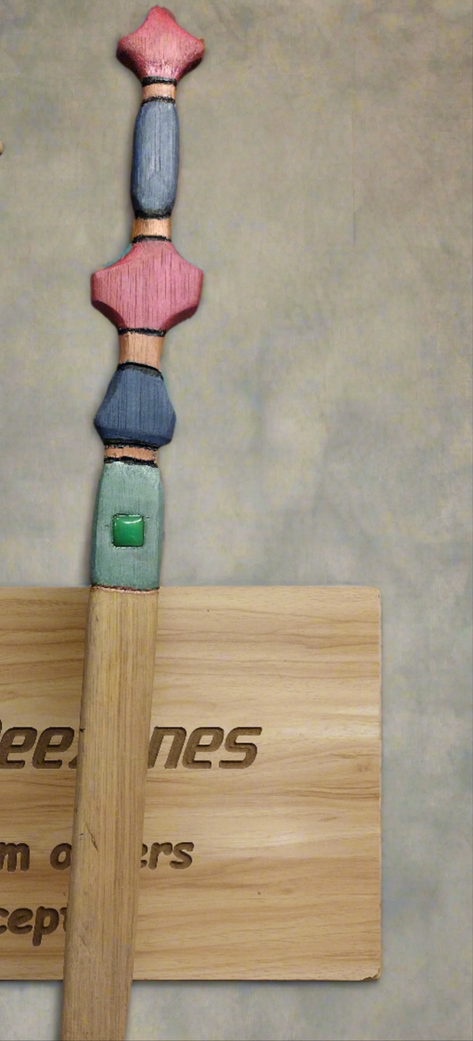 Wooden Inlayed Sword