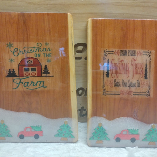 Christmas Tree Farm Board