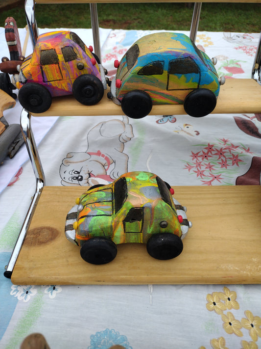 Tie Dye Cars