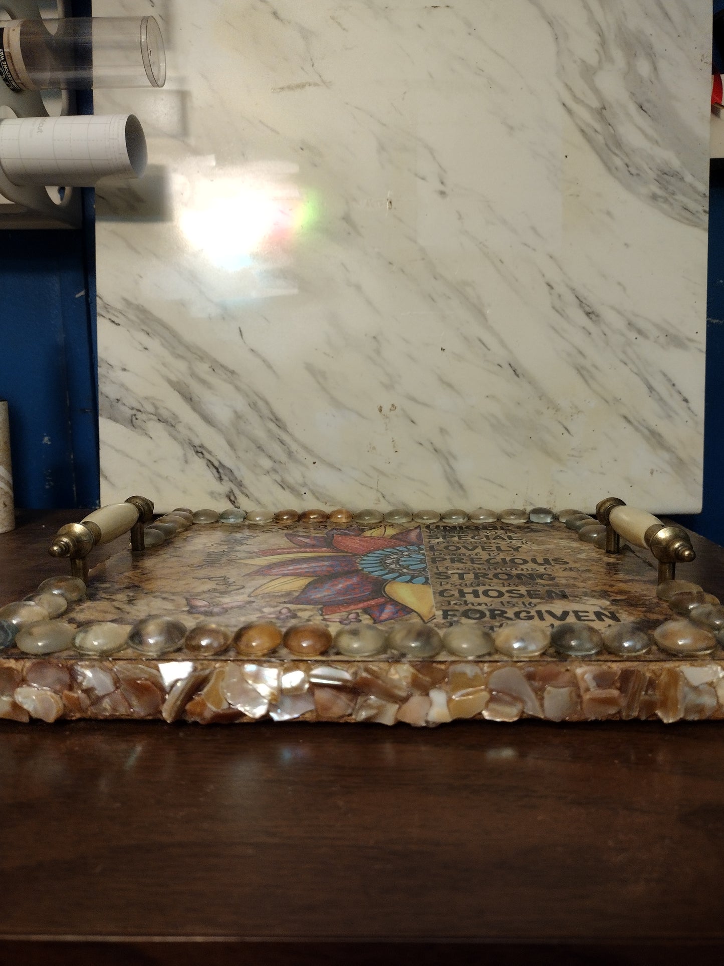 God Says Serving Tray